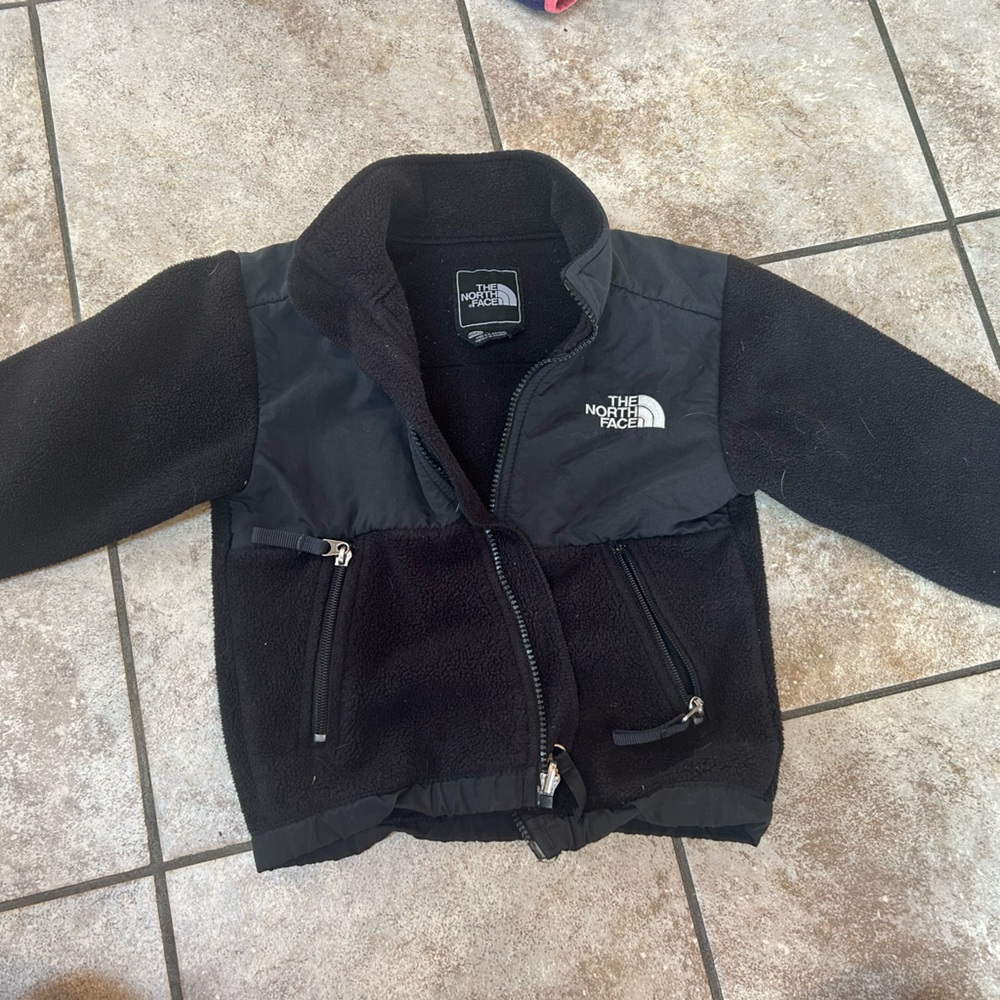 The North Face Black Hooded Fleece Pullover